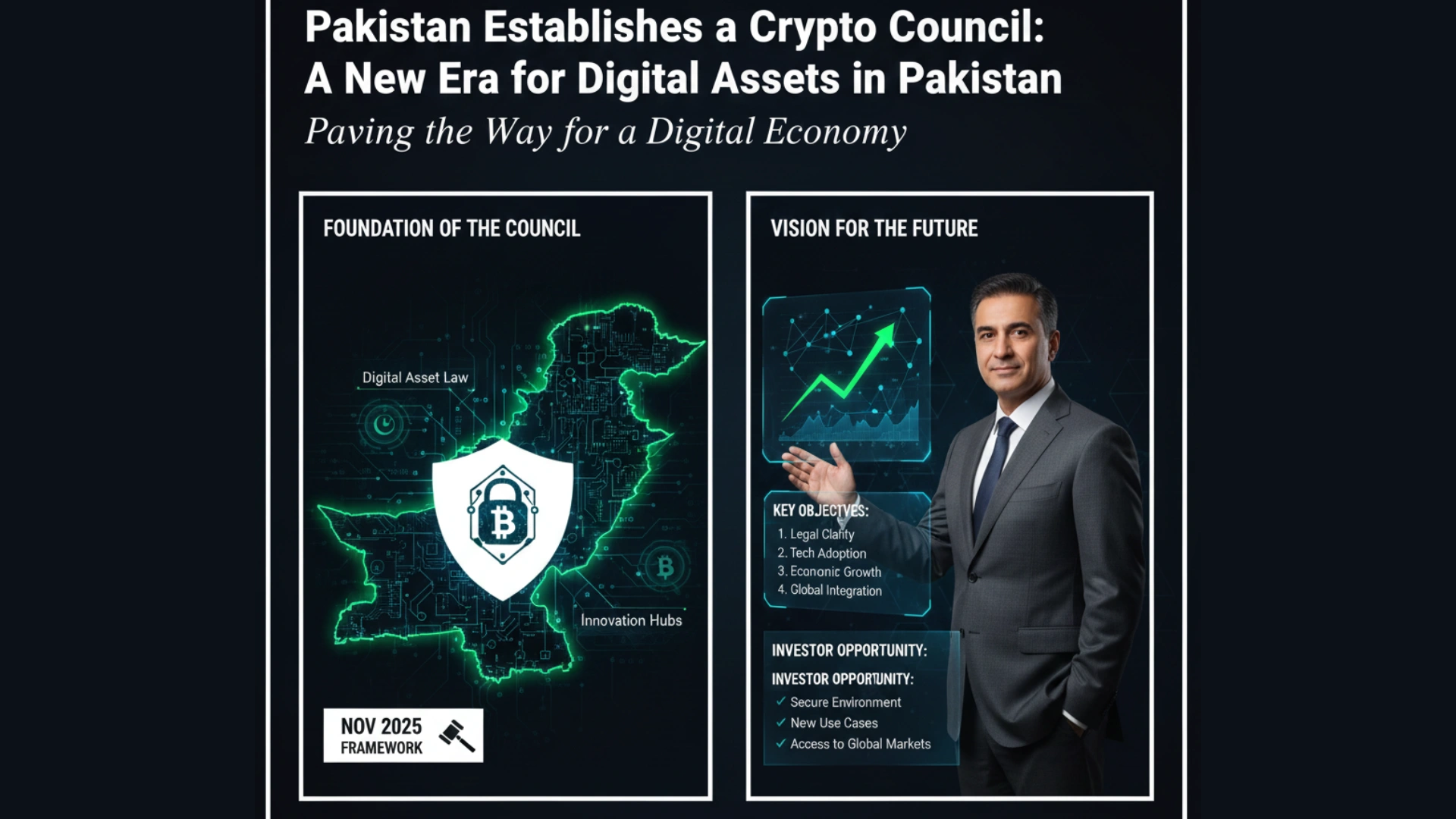Pakistan Establishes a Crypto Council: A New Era for Digital Assets in Pakistan